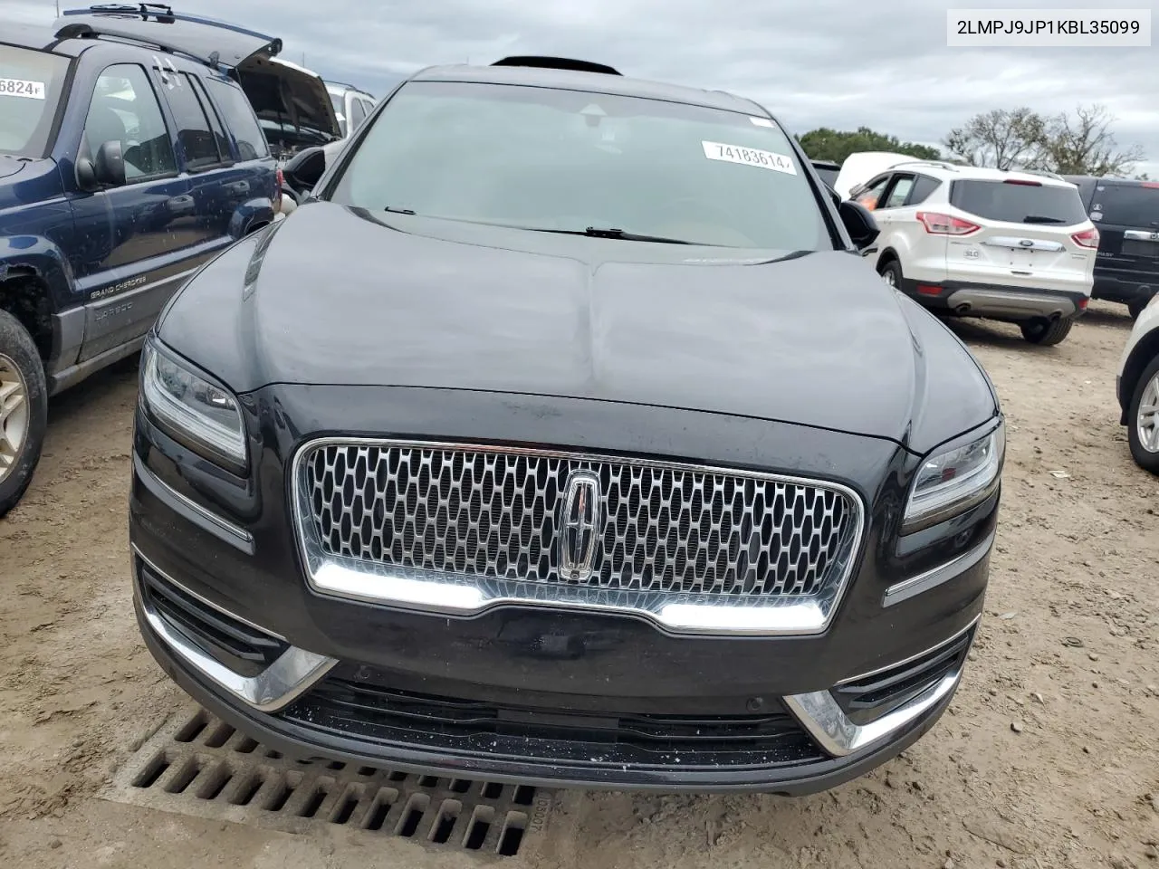 2019 Lincoln Nautilus Black Label VIN: 2LMPJ9JP1KBL35099 Lot: 74183614