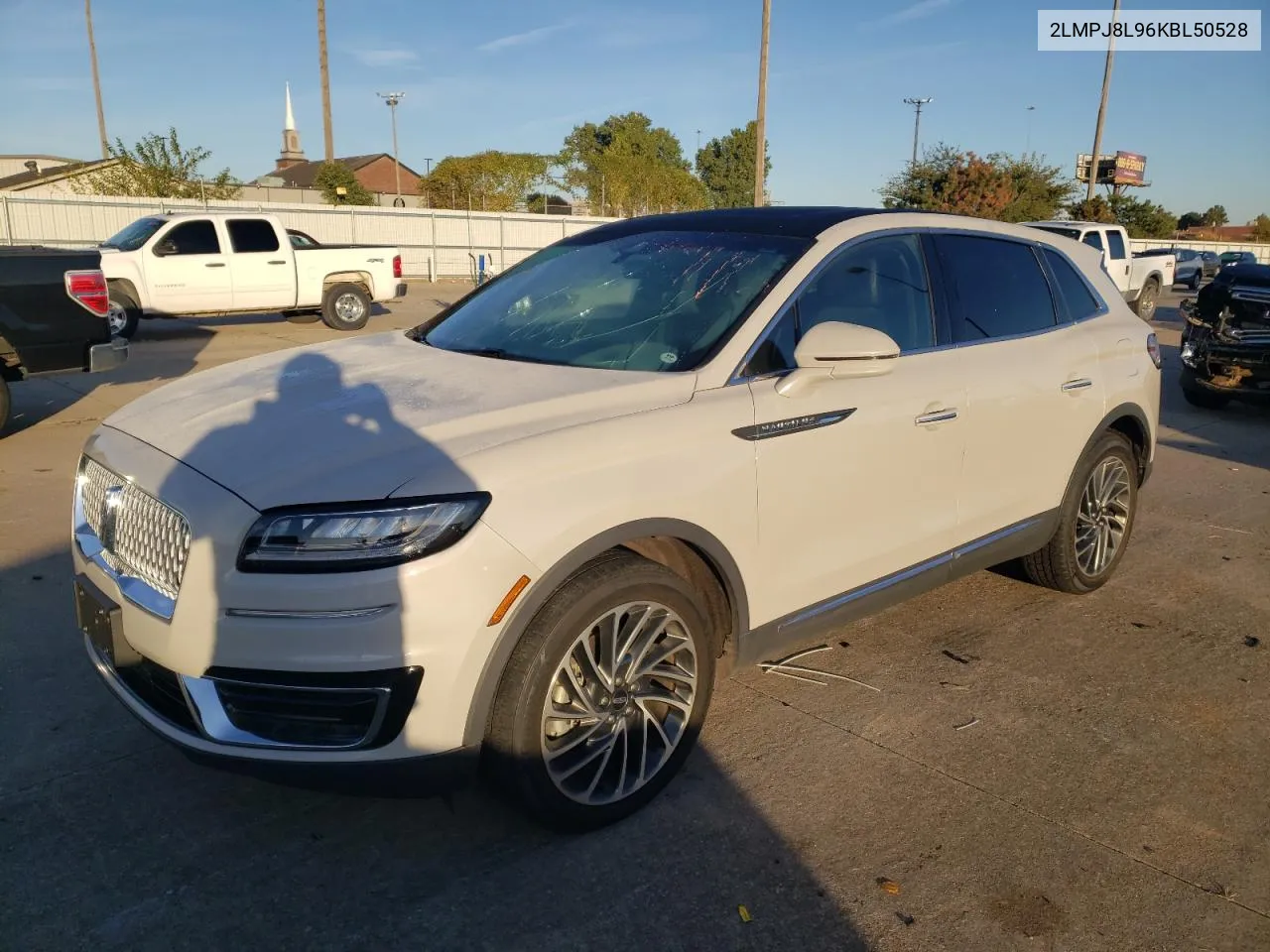 2019 Lincoln Nautilus Reserve VIN: 2LMPJ8L96KBL50528 Lot: 76043644