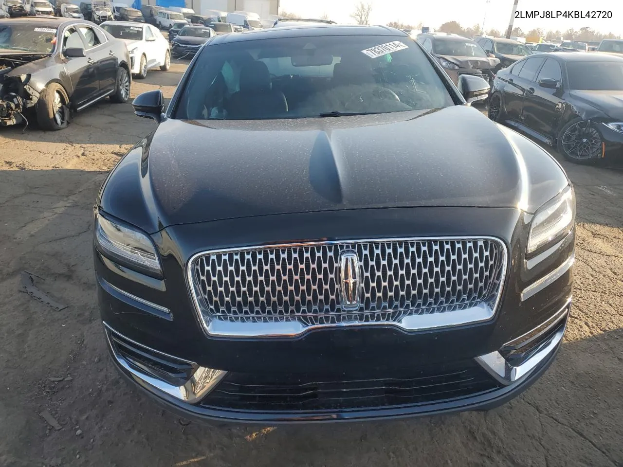 2019 Lincoln Nautilus Reserve VIN: 2LMPJ8LP4KBL42720 Lot: 78370114