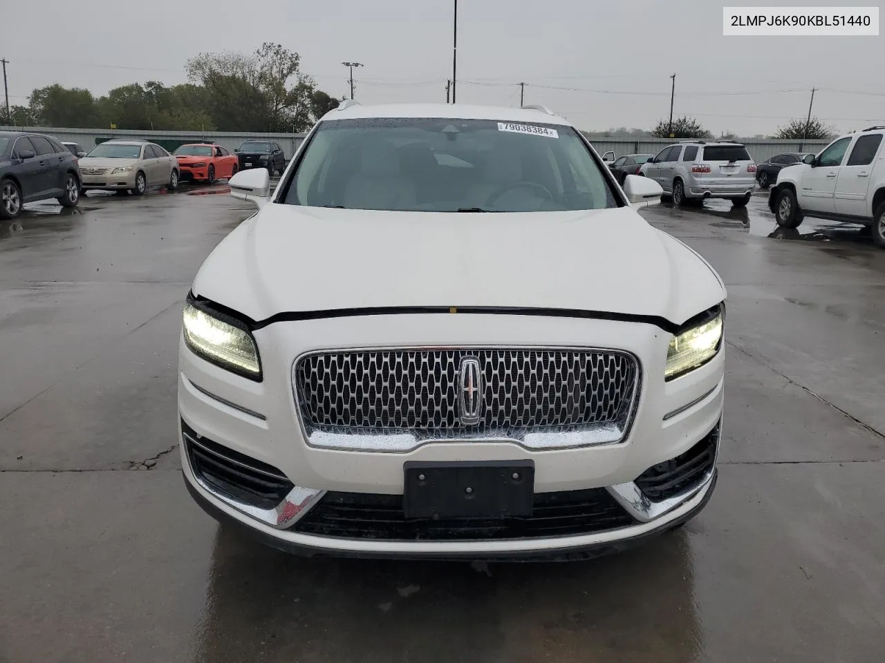 2019 Lincoln Nautilus Select VIN: 2LMPJ6K90KBL51440 Lot: 79038384