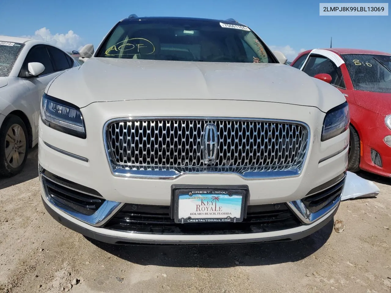 2020 Lincoln Nautilus Reserve VIN: 2LMPJ8K99LBL13069 Lot: 75661164