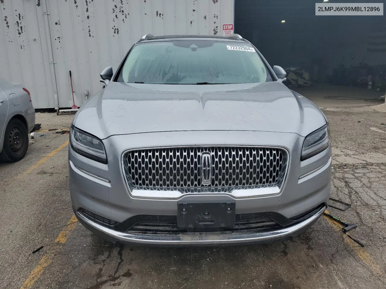 2021 Lincoln Nautilus Reserve VIN: 2LMPJ6K99MBL12896 Lot: 72232904