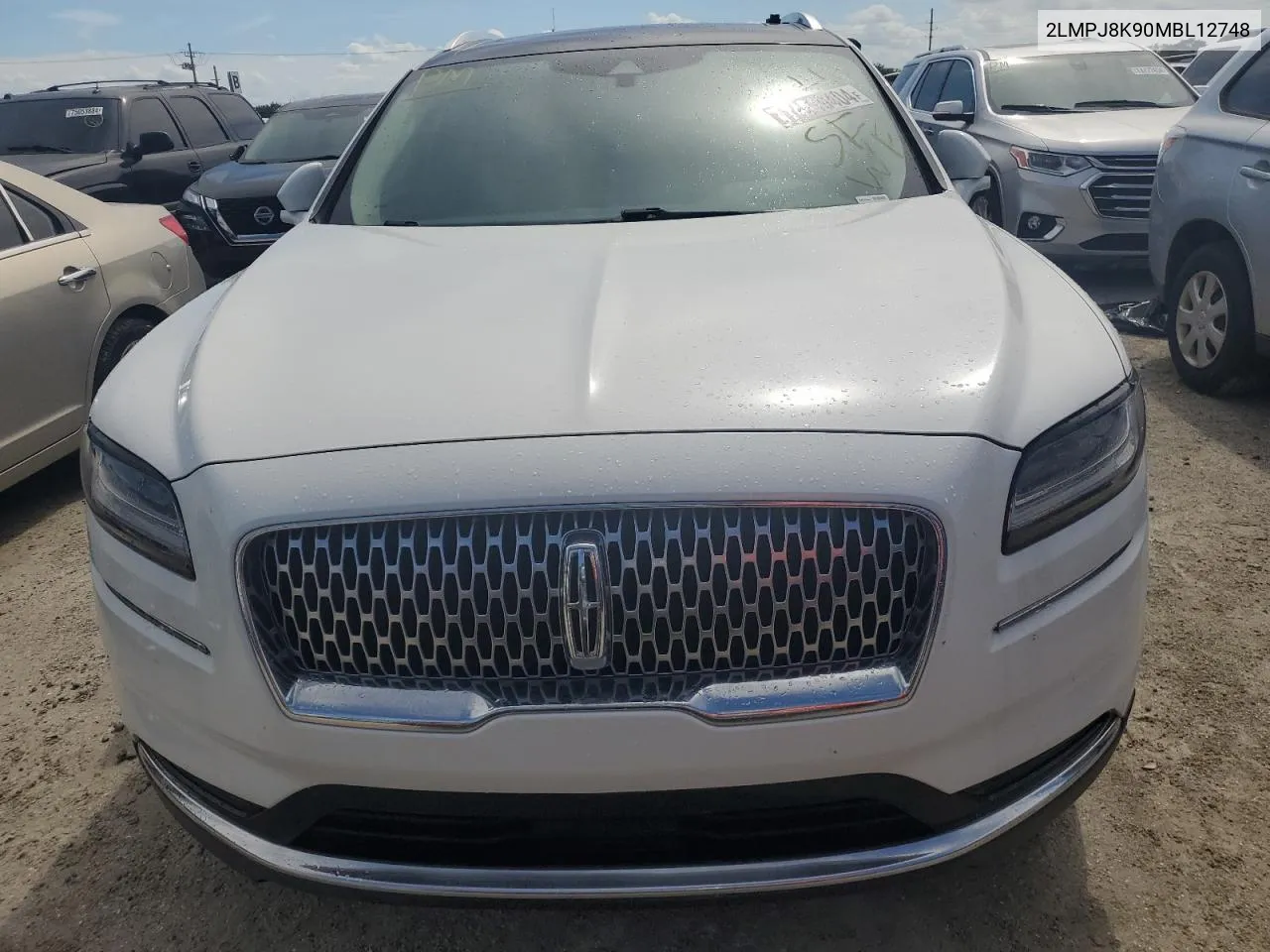 2021 Lincoln Nautilus Reserve VIN: 2LMPJ8K90MBL12748 Lot: 74819404