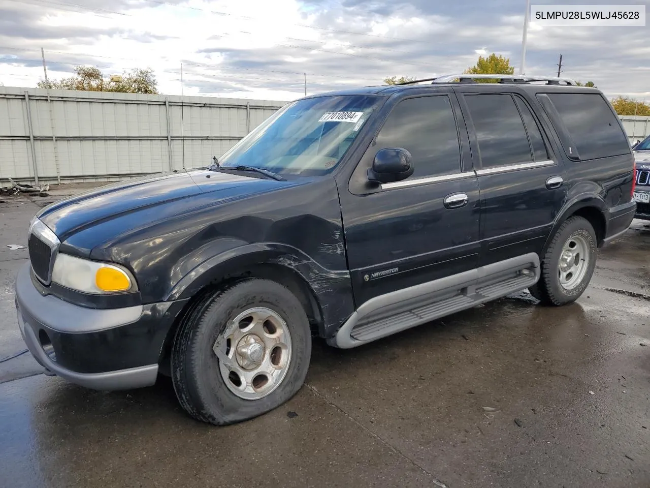 1998 Lincoln Navigator VIN: 5LMPU28L5WLJ45628 Lot: 77010894