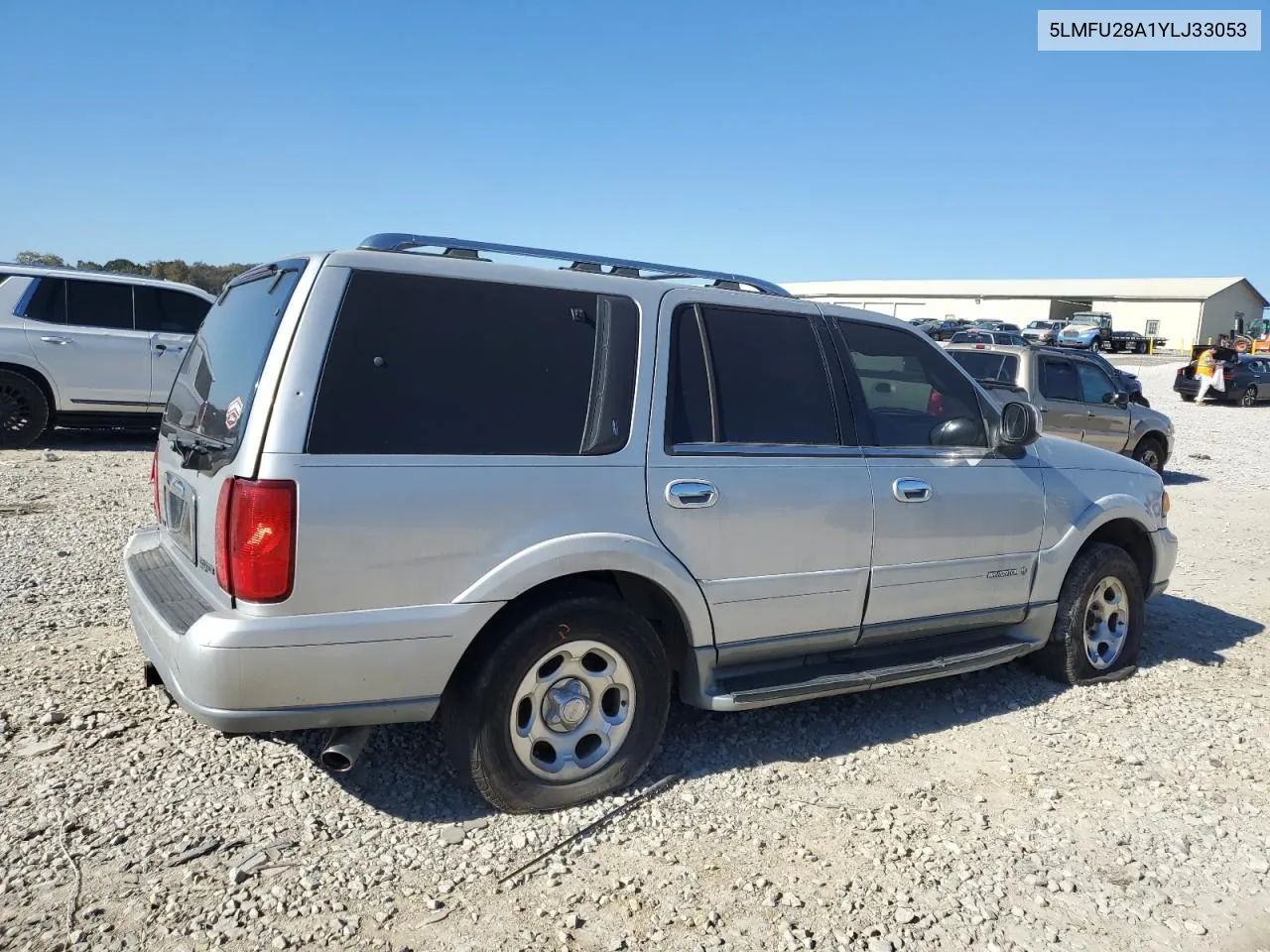 2000 Lincoln Navigator VIN: 5LMFU28A1YLJ33053 Lot: 76778504