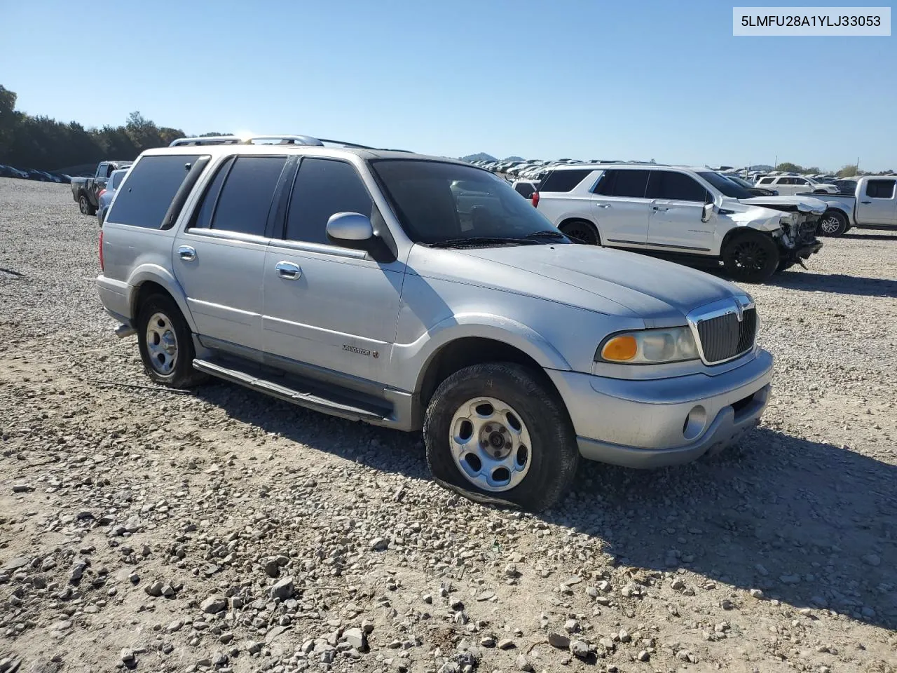 2000 Lincoln Navigator VIN: 5LMFU28A1YLJ33053 Lot: 76778504