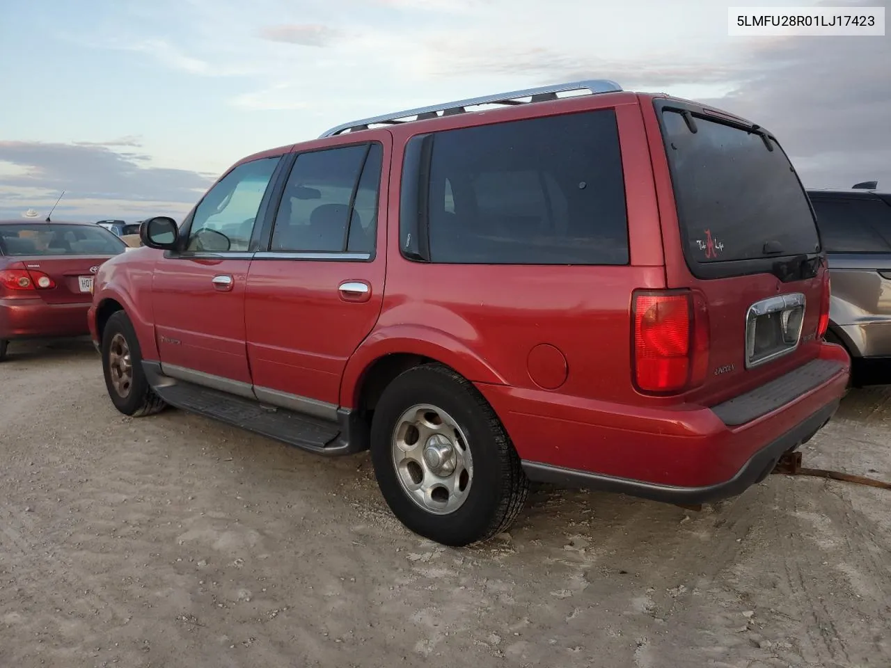 2001 Lincoln Navigator VIN: 5LMFU28R01LJ17423 Lot: 75308344