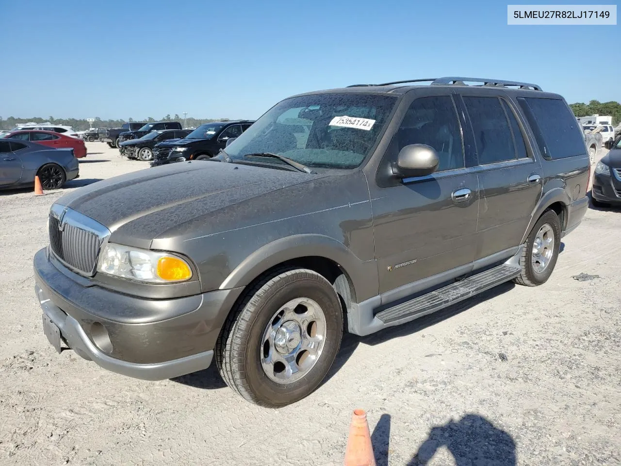 5LMEU27R82LJ17149 2002 Lincoln Navigator