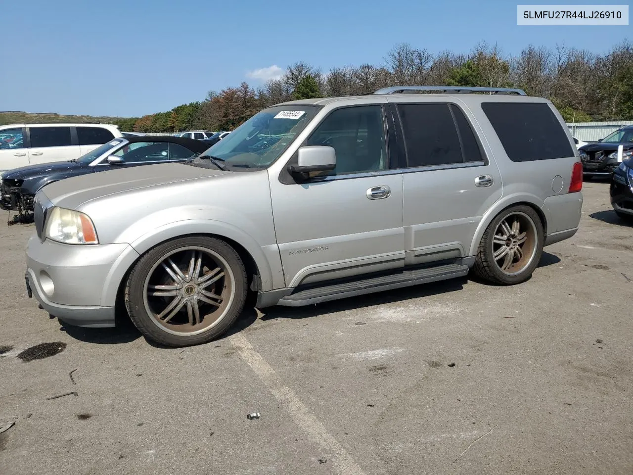 2004 Lincoln Navigator VIN: 5LMFU27R44LJ26910 Lot: 71465544