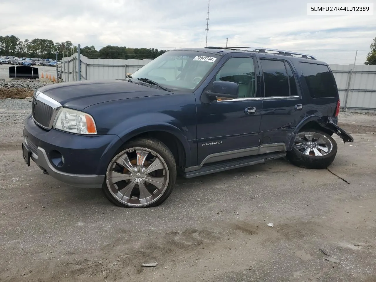 2004 Lincoln Navigator VIN: 5LMFU27R44LJ12389 Lot: 73941144