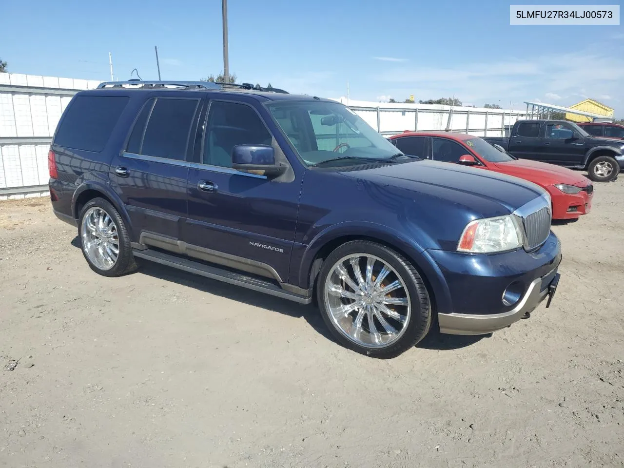 2004 Lincoln Navigator VIN: 5LMFU27R34LJ00573 Lot: 74524964