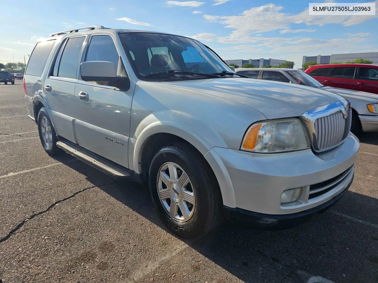 2005 Lincoln Navigator VIN: 5LMFU27505LJ03963 Lot: 74637264