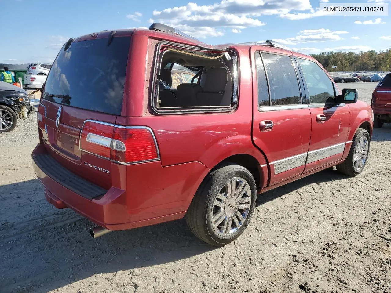 2007 Lincoln Navigator VIN: 5LMFU28547LJ10240 Lot: 75321644