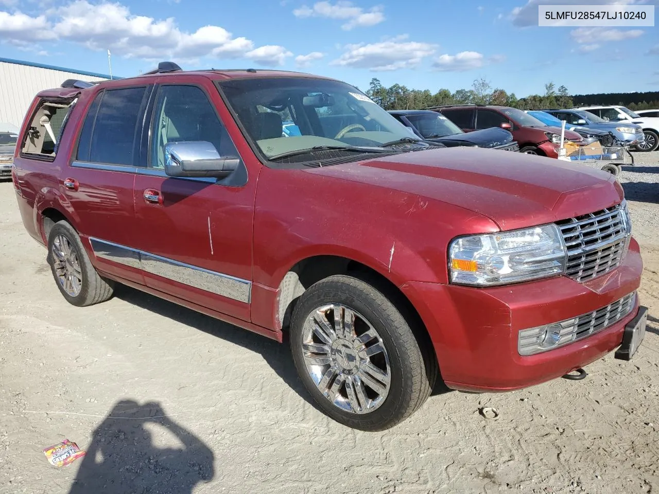 2007 Lincoln Navigator VIN: 5LMFU28547LJ10240 Lot: 75321644