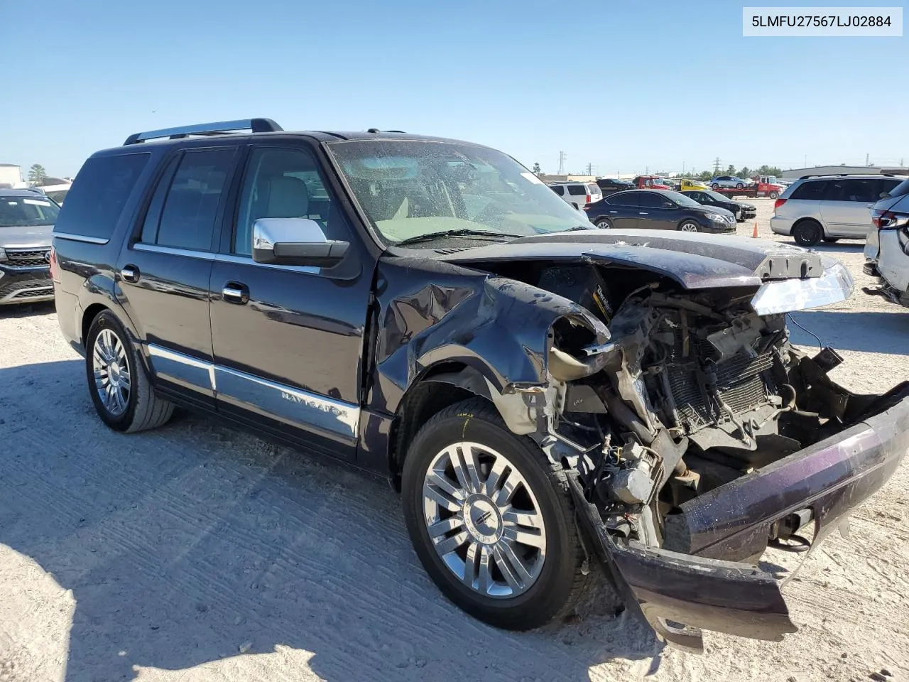 2007 Lincoln Navigator VIN: 5LMFU27567LJ02884 Lot: 76607394