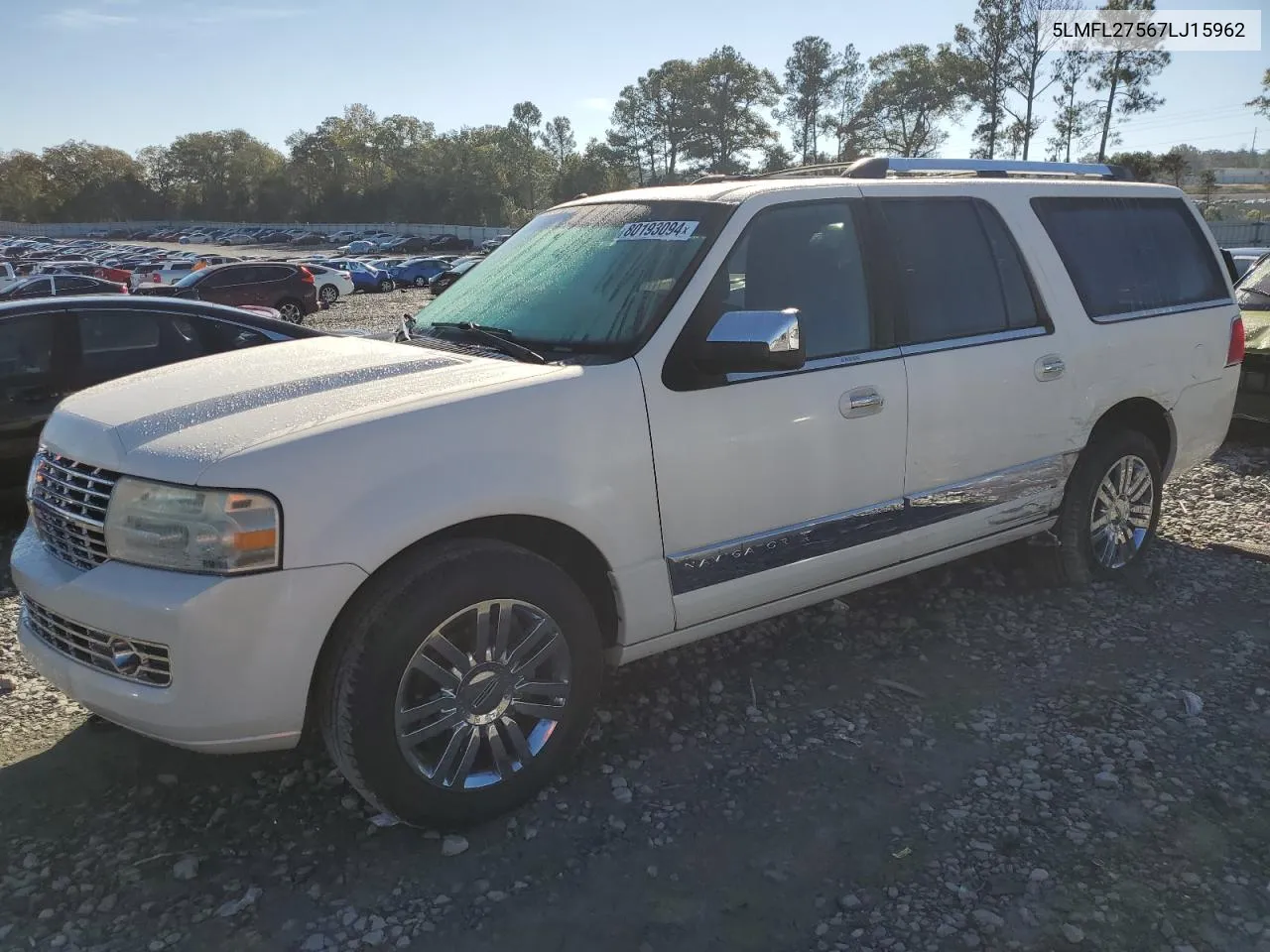 2007 Lincoln Navigator L VIN: 5LMFL27567LJ15962 Lot: 80193094