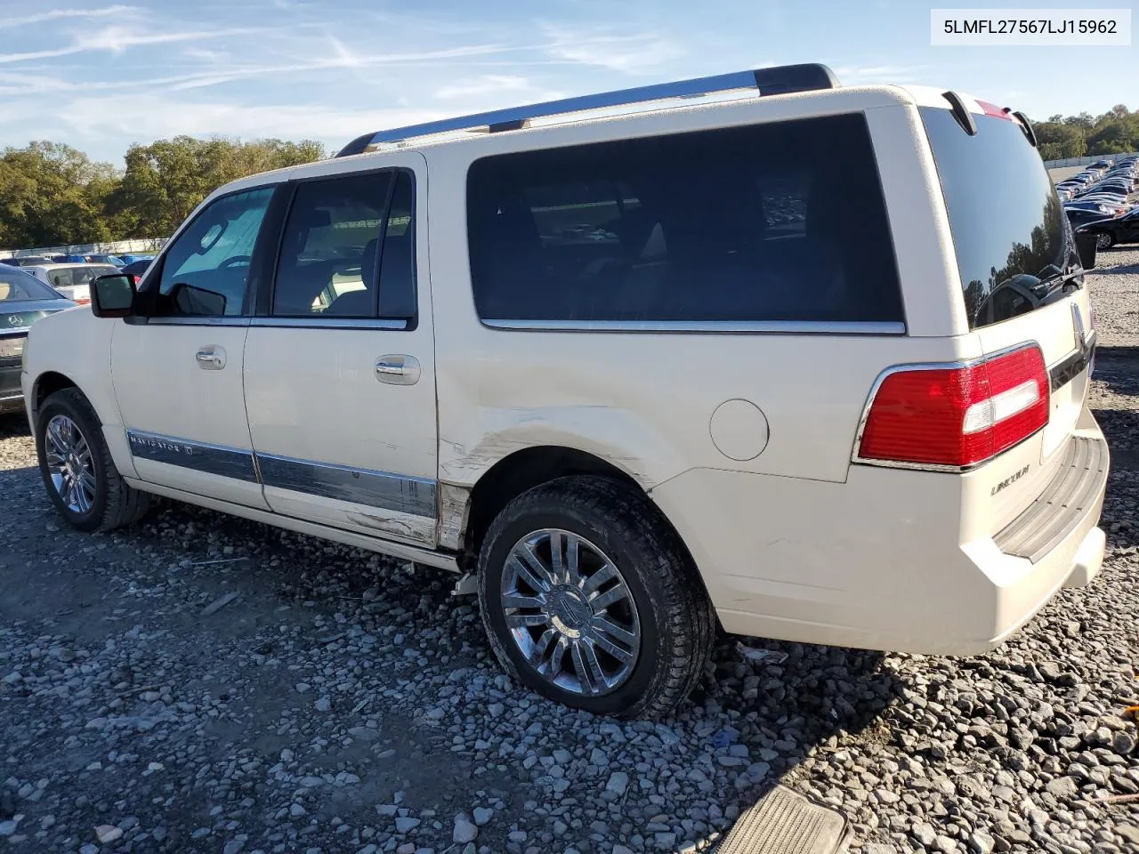 2007 Lincoln Navigator L VIN: 5LMFL27567LJ15962 Lot: 80193094