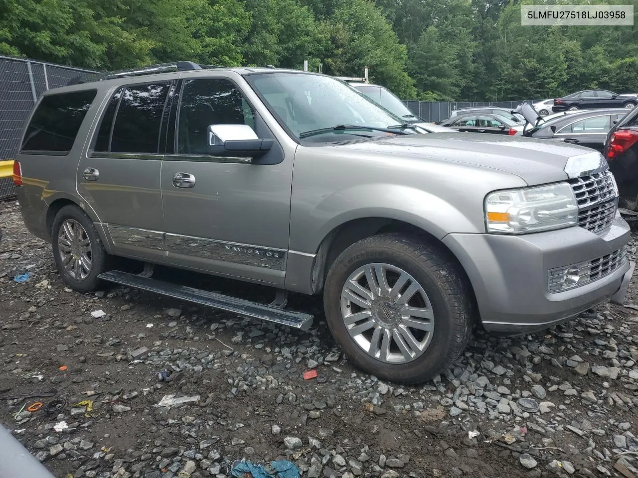 2008 Lincoln Navigator VIN: 5LMFU27518LJ03958 Lot: 62988654