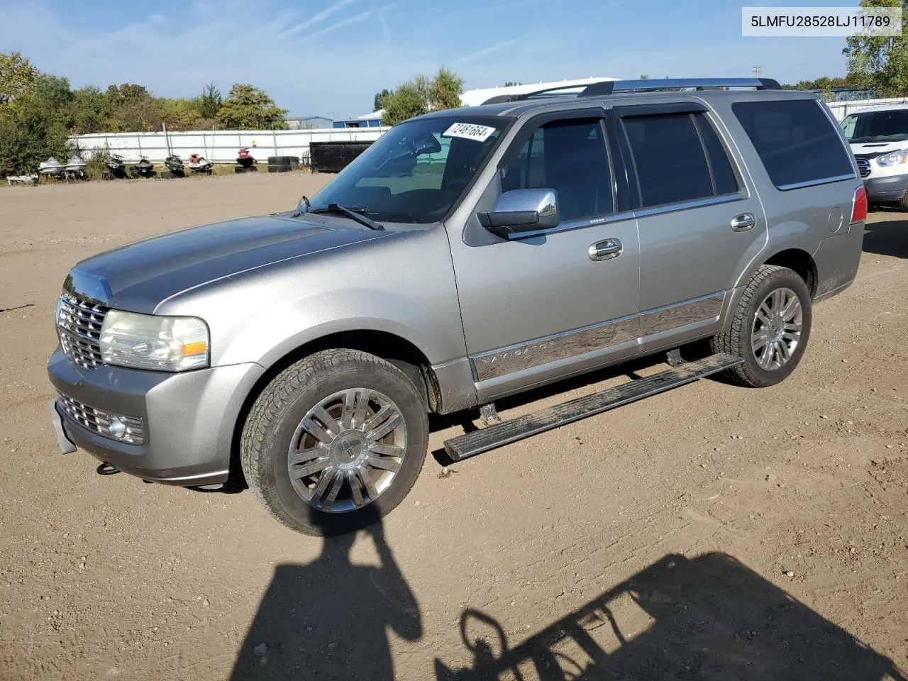 2008 Lincoln Navigator VIN: 5LMFU28528LJ11789 Lot: 72481664