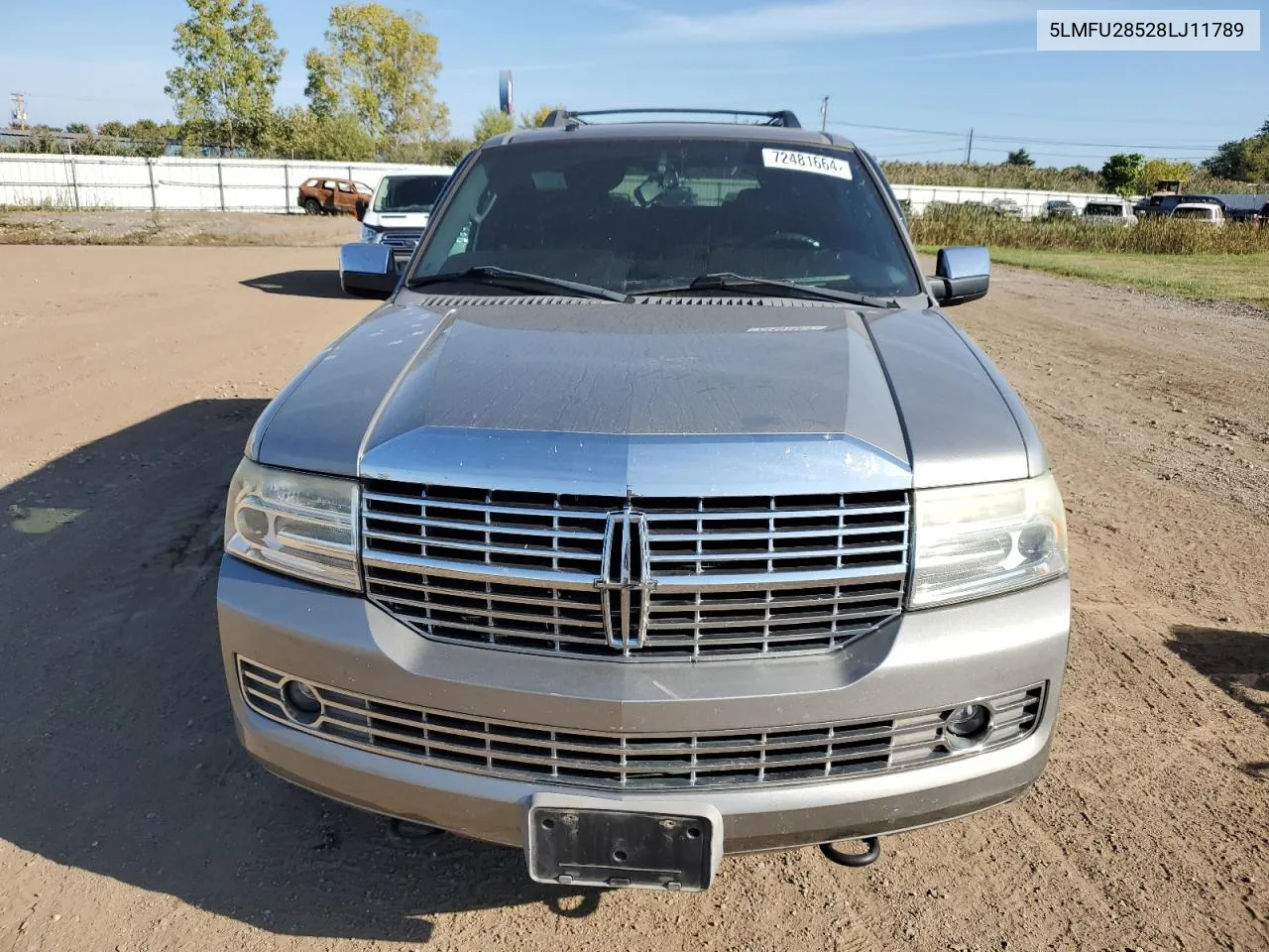 2008 Lincoln Navigator VIN: 5LMFU28528LJ11789 Lot: 72481664