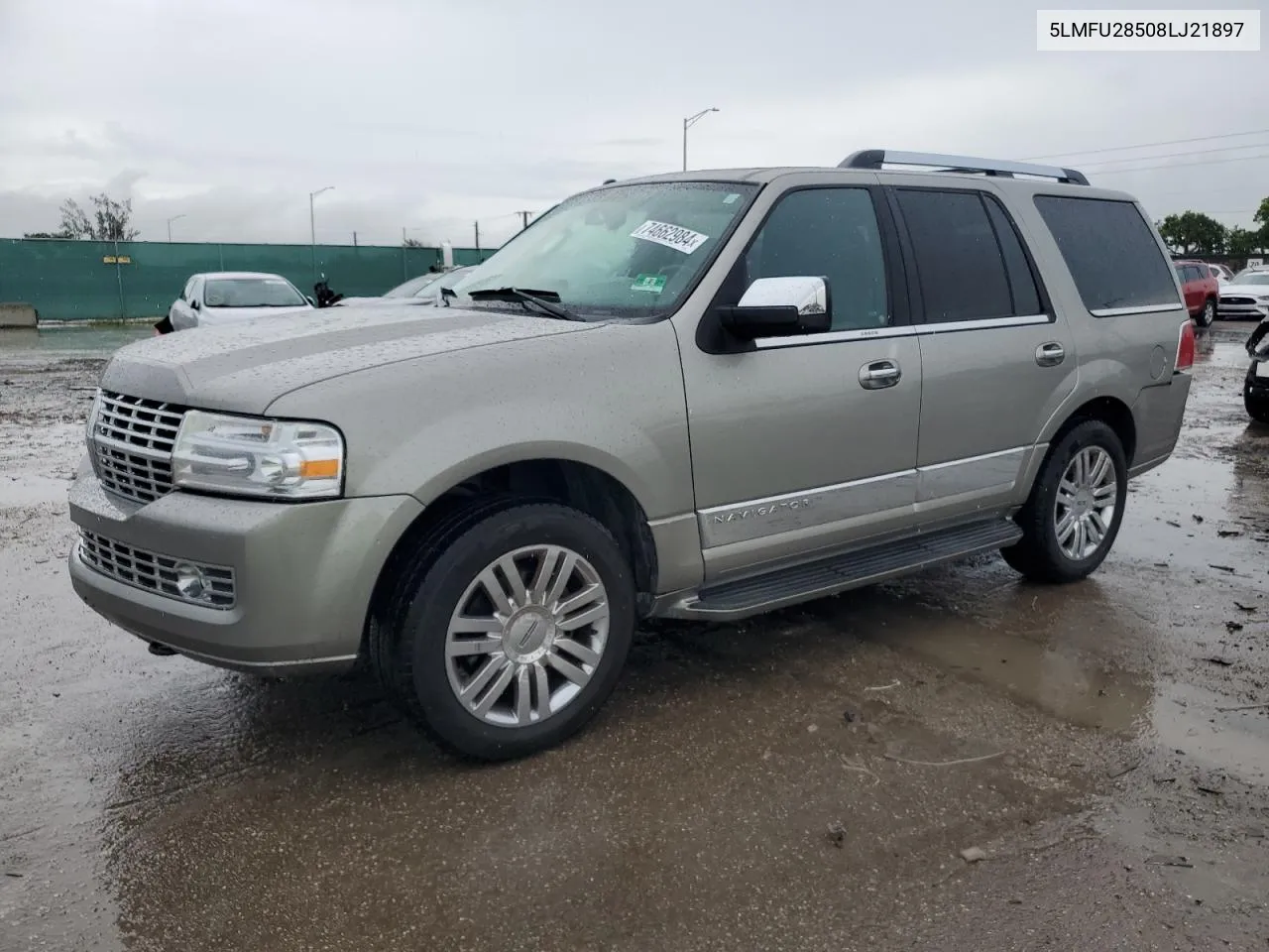 2008 Lincoln Navigator VIN: 5LMFU28508LJ21897 Lot: 74662984