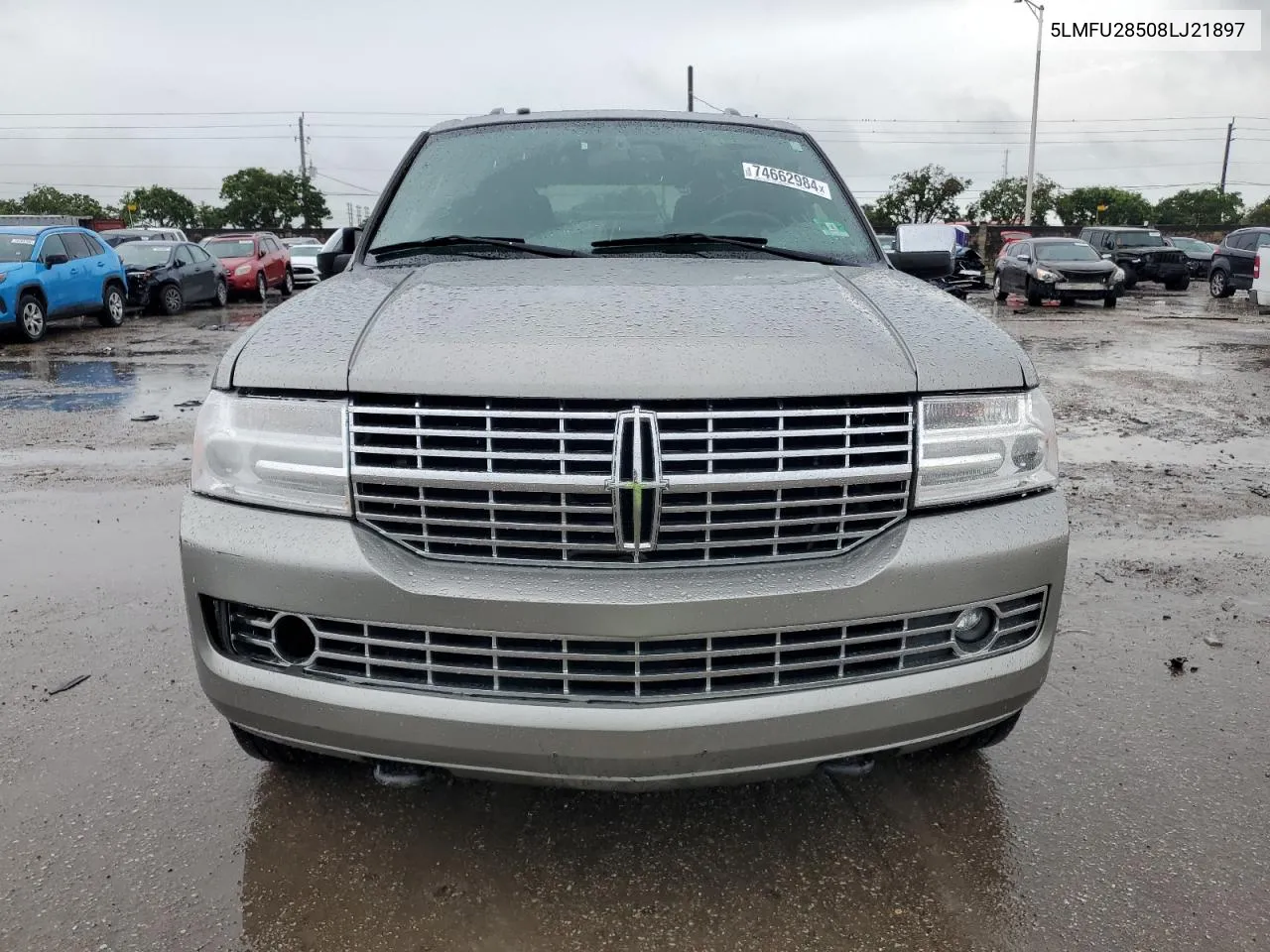 2008 Lincoln Navigator VIN: 5LMFU28508LJ21897 Lot: 74662984