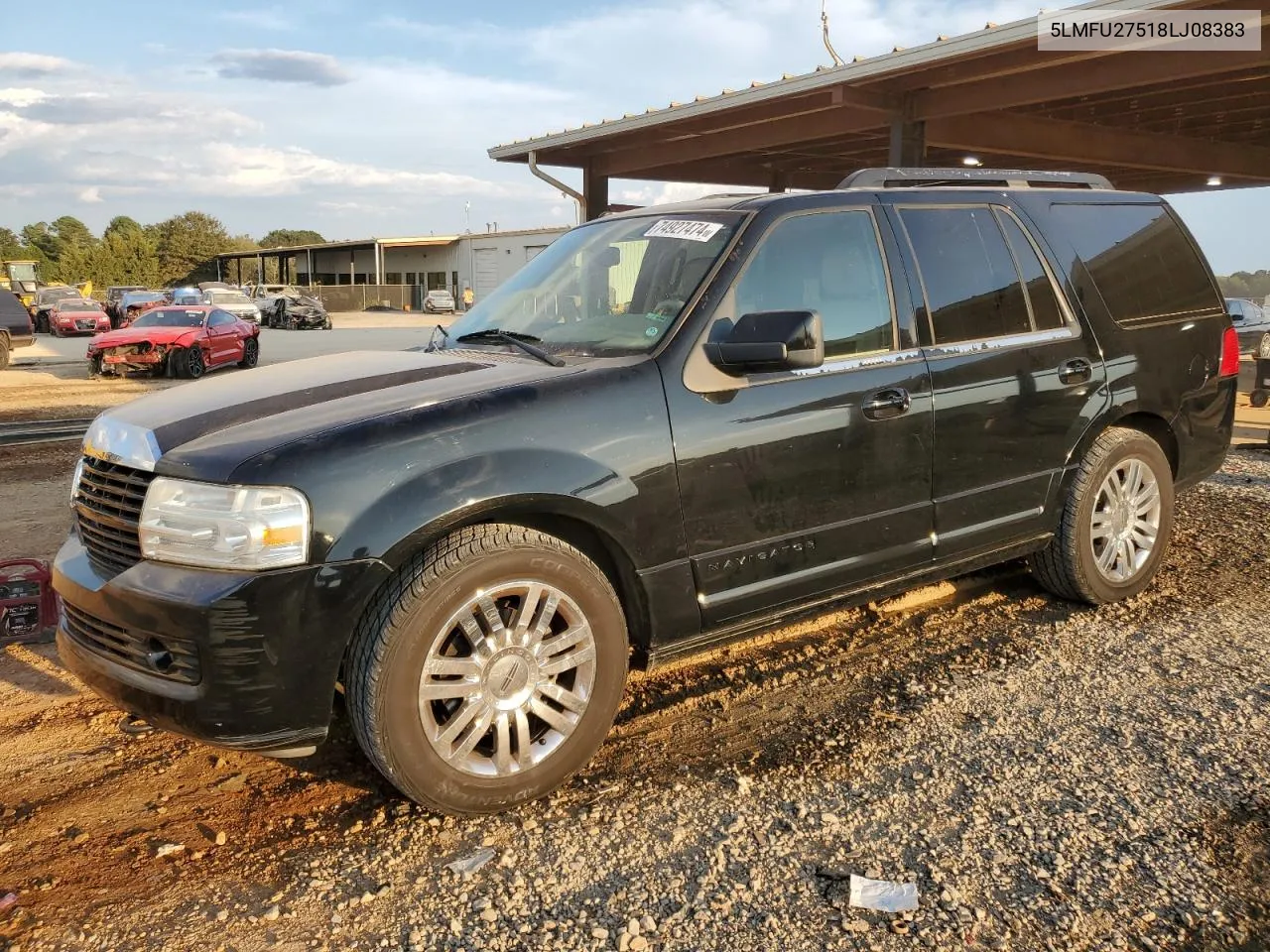 2008 Lincoln Navigator VIN: 5LMFU27518LJ08383 Lot: 74927474