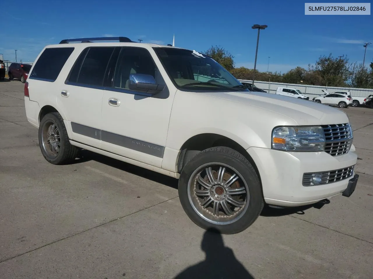 2008 Lincoln Navigator VIN: 5LMFU27578LJ02846 Lot: 80276374