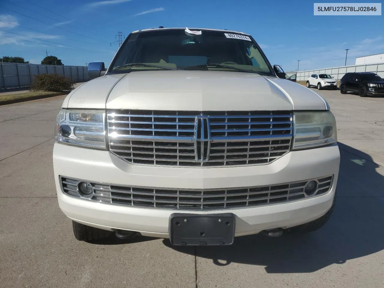 2008 Lincoln Navigator VIN: 5LMFU27578LJ02846 Lot: 80276374