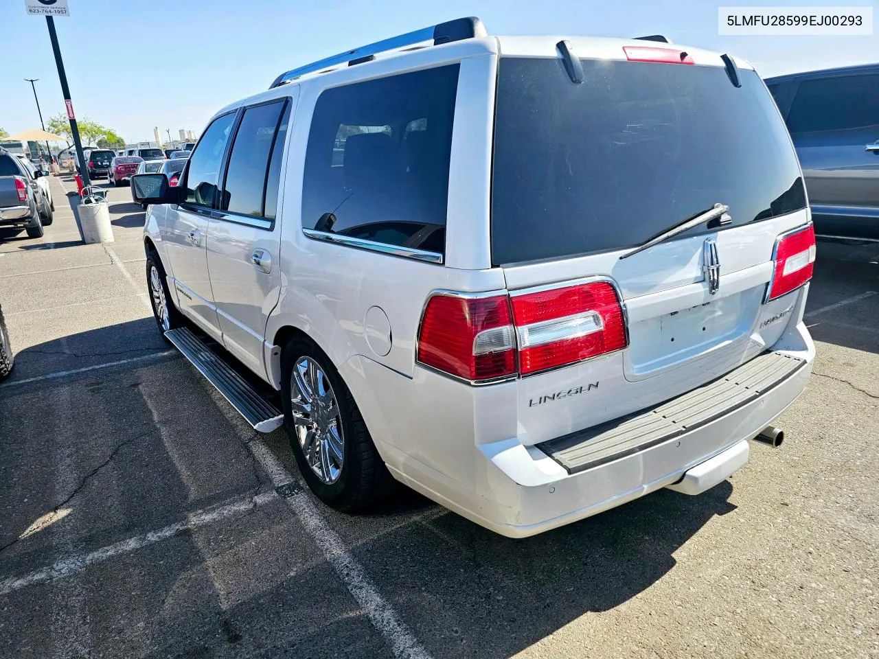 2009 Lincoln Navigator VIN: 5LMFU28599EJ00293 Lot: 79977364