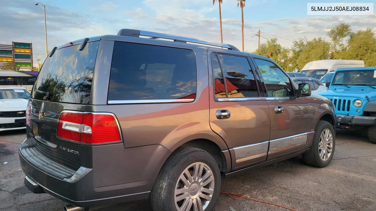 2010 Lincoln Navigator VIN: 5LMJJ2J50AEJ08834 Lot: 72676304