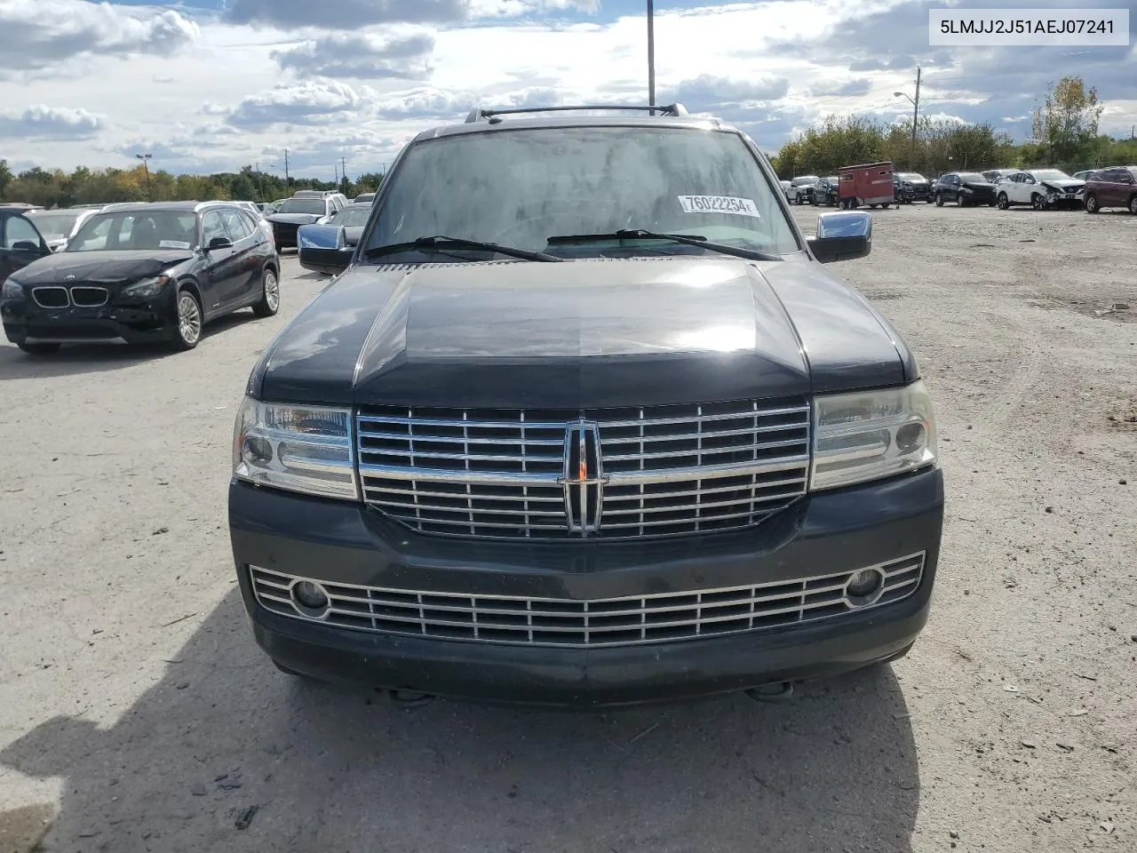 2010 Lincoln Navigator VIN: 5LMJJ2J51AEJ07241 Lot: 76022254