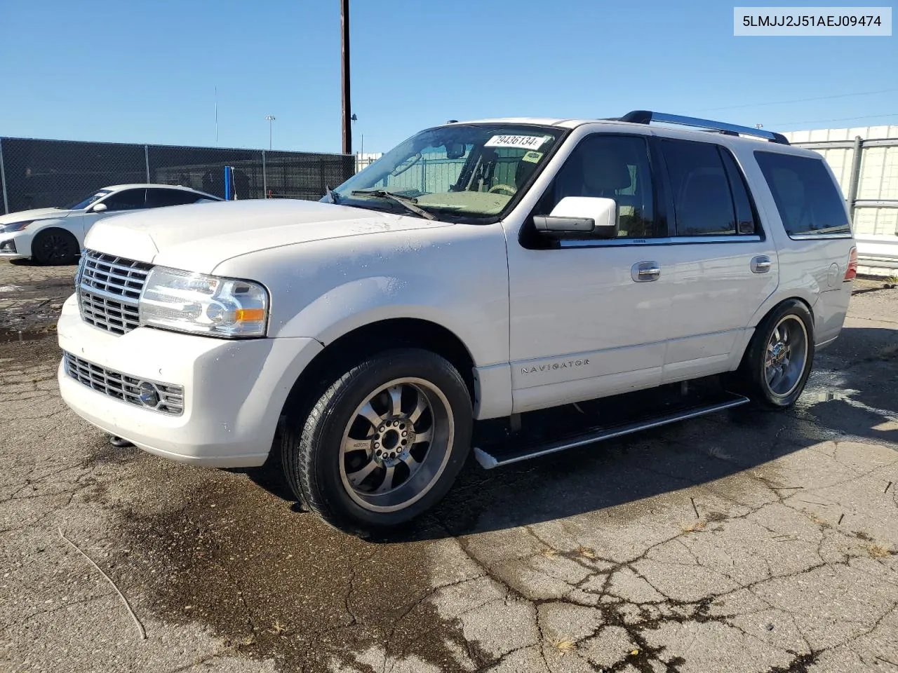 2010 Lincoln Navigator VIN: 5LMJJ2J51AEJ09474 Lot: 79436134