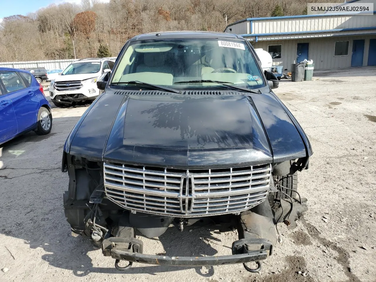 2010 Lincoln Navigator VIN: 5LMJJ2J59AEJ02594 Lot: 80081944