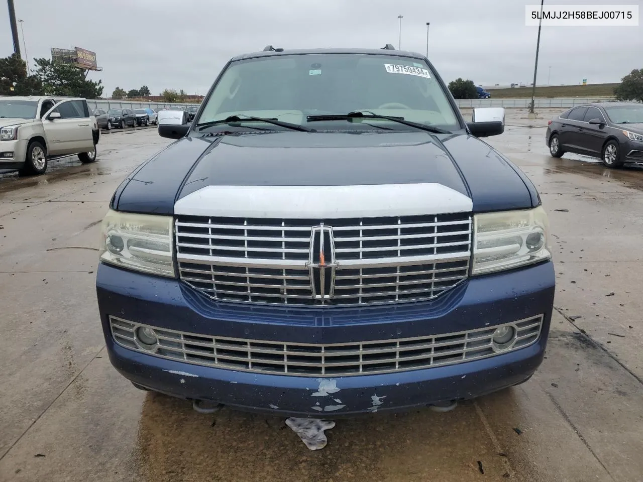 2011 Lincoln Navigator VIN: 5LMJJ2H58BEJ00715 Lot: 79759434