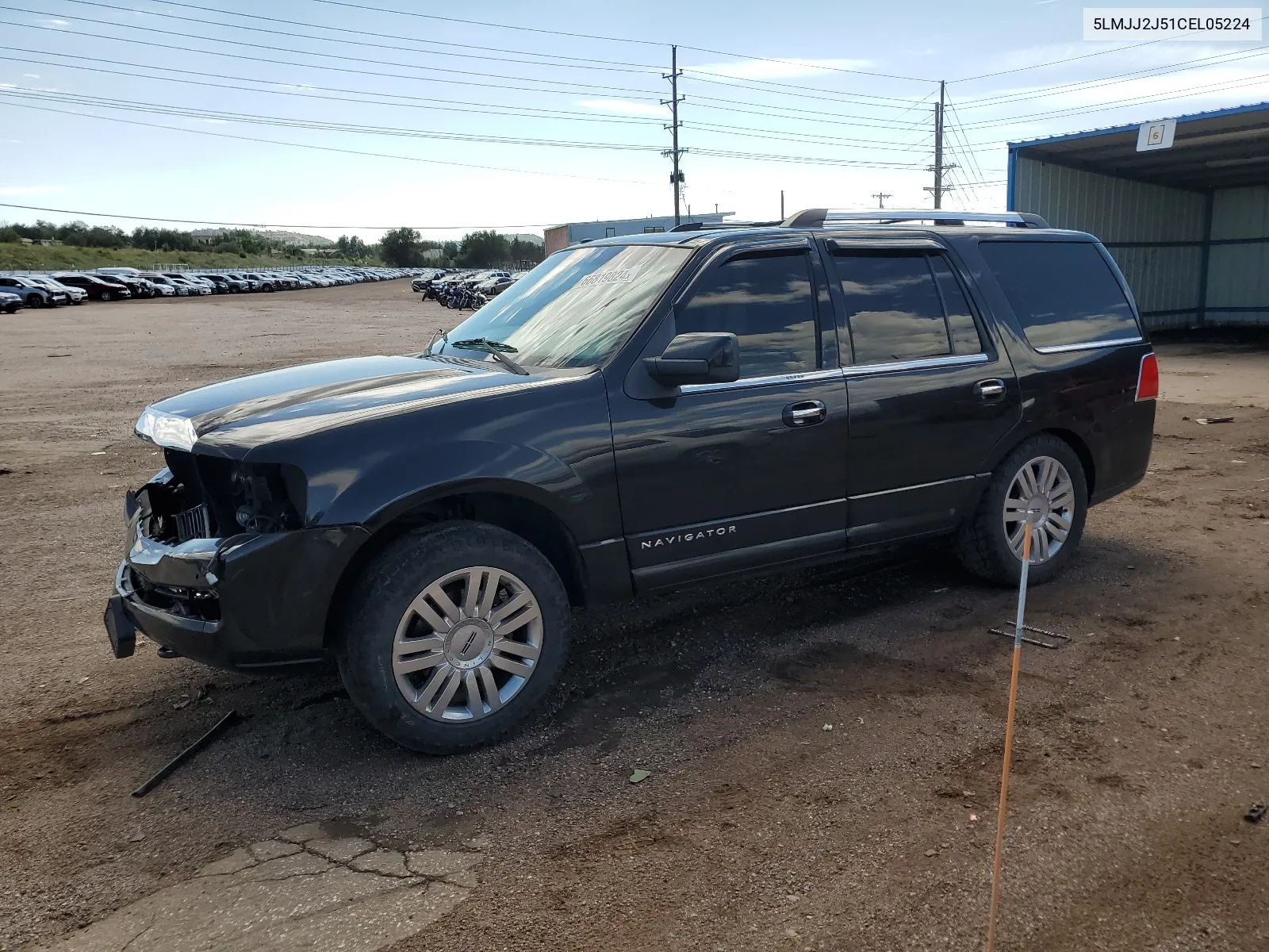 2012 Lincoln Navigator VIN: 5LMJJ2J51CEL05224 Lot: 66819824