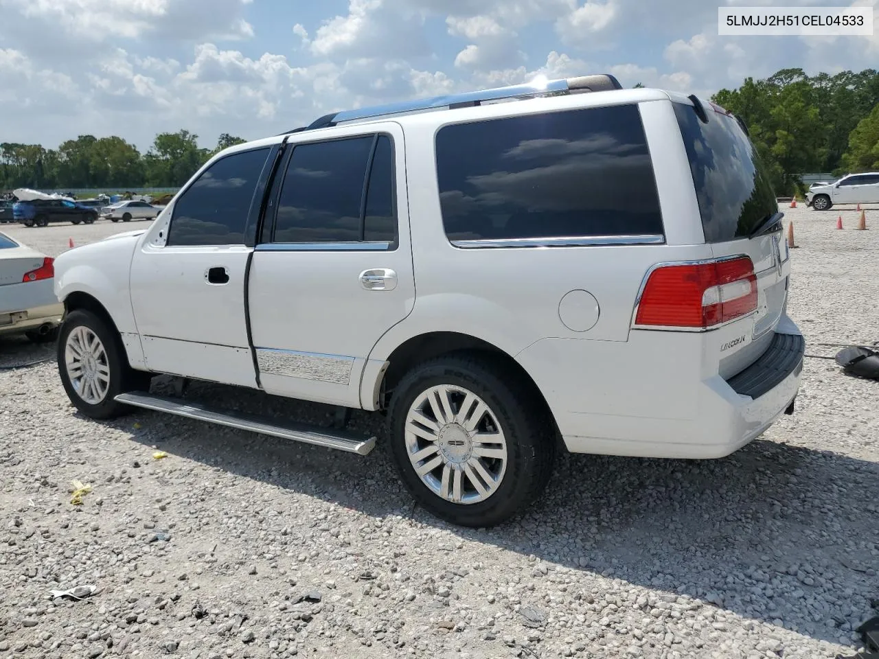 2012 Lincoln Navigator VIN: 5LMJJ2H51CEL04533 Lot: 71245454