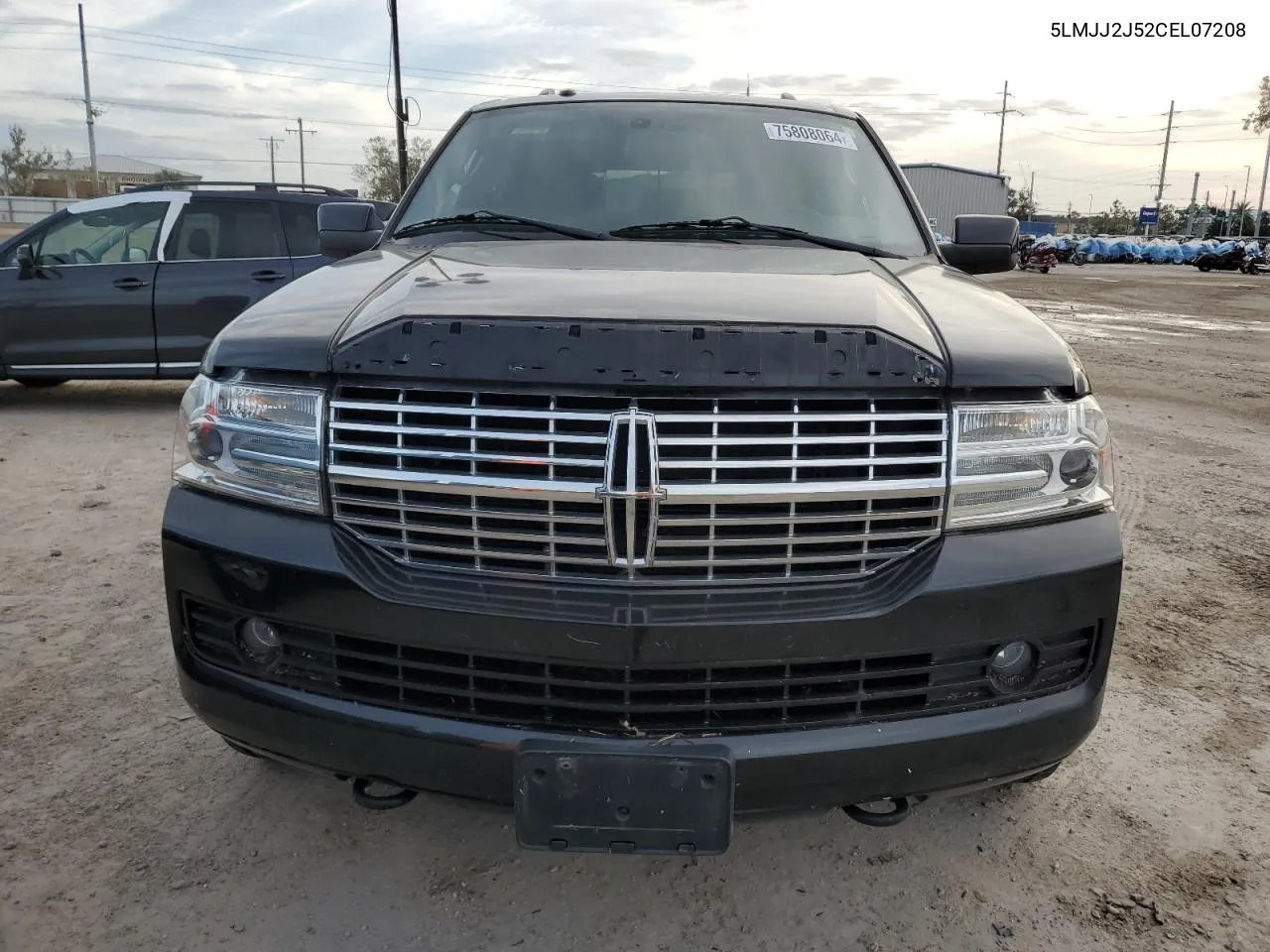 2012 Lincoln Navigator VIN: 5LMJJ2J52CEL07208 Lot: 75808064