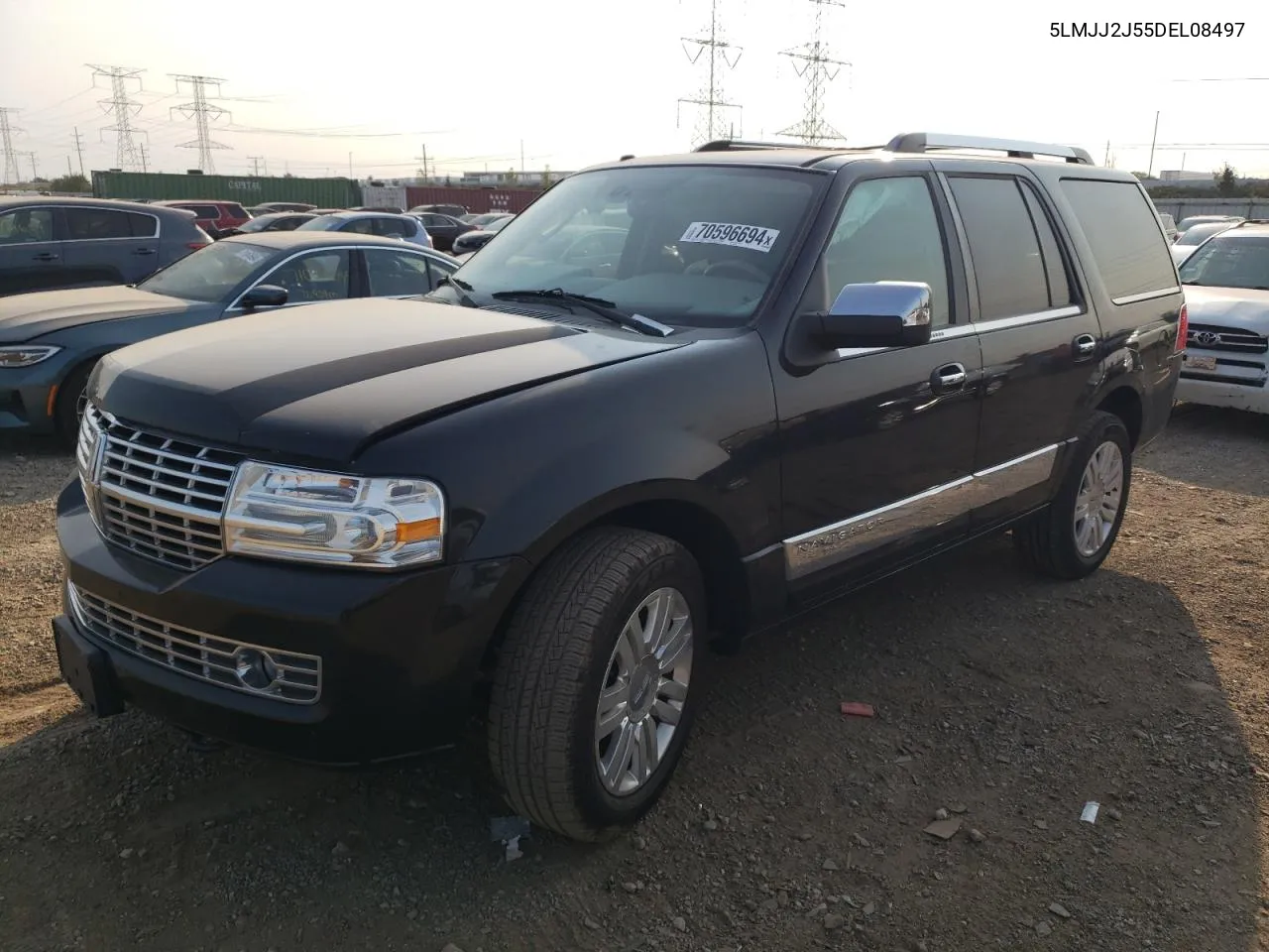 2013 Lincoln Navigator VIN: 5LMJJ2J55DEL08497 Lot: 70596694