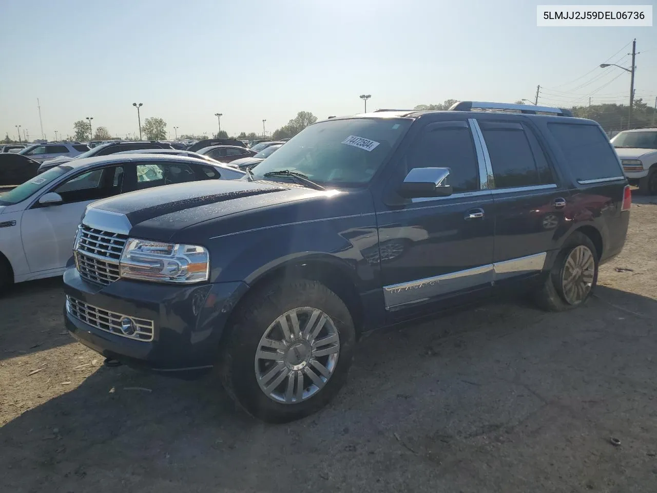 2013 Lincoln Navigator VIN: 5LMJJ2J59DEL06736 Lot: 74472504