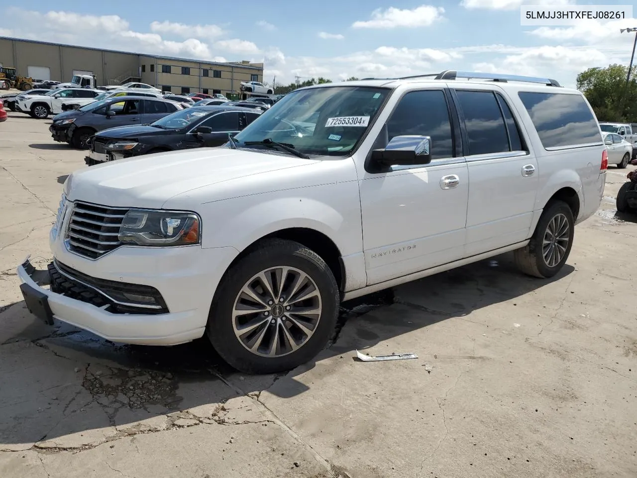 5LMJJ3HTXFEJ08261 2015 Lincoln Navigator L