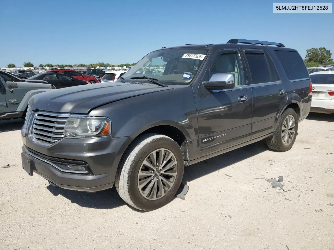 2015 Lincoln Navigator VIN: 5LMJJ2HT8FEJ12528 Lot: 73412324