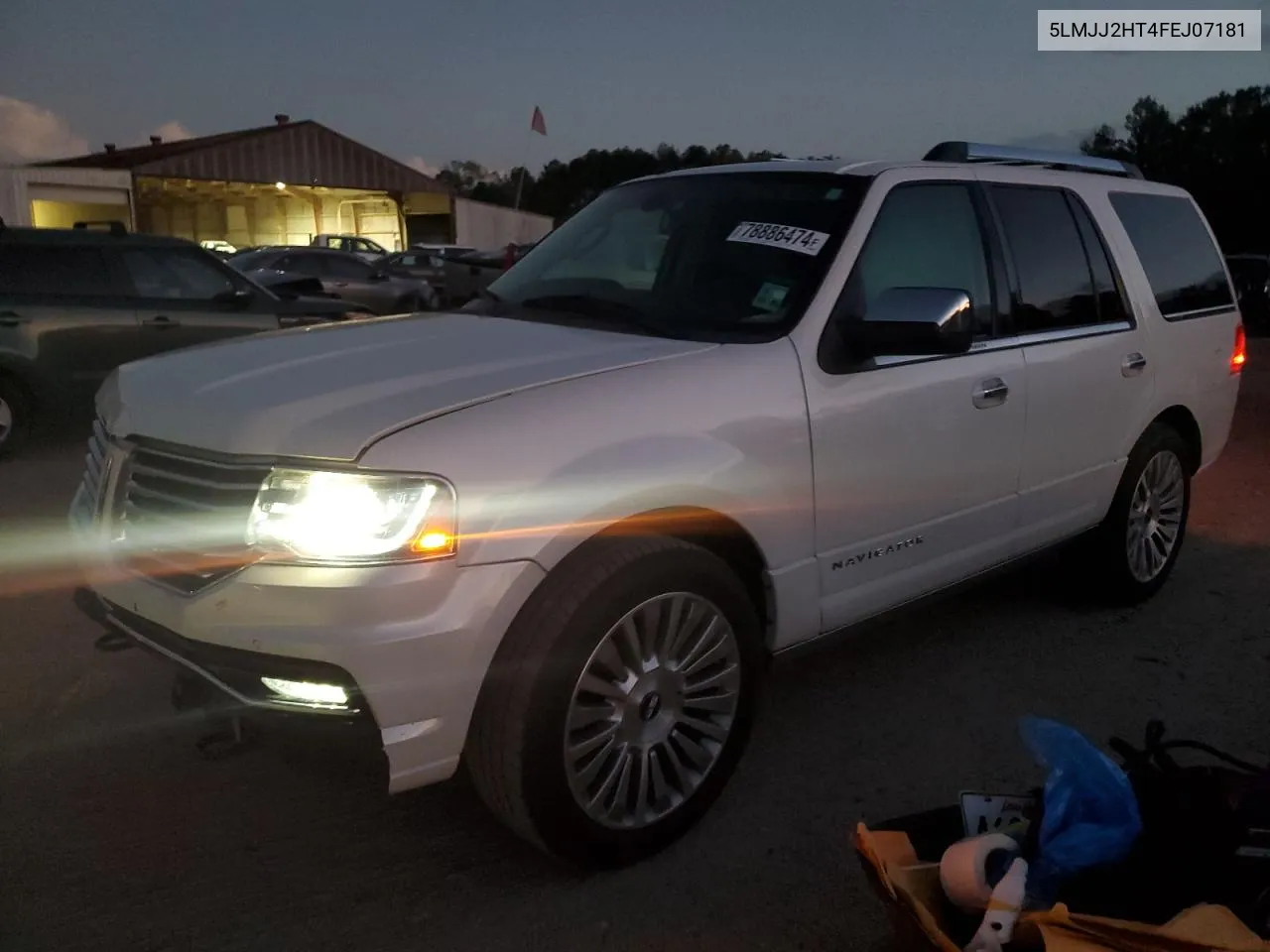 2015 Lincoln Navigator VIN: 5LMJJ2HT4FEJ07181 Lot: 78886474