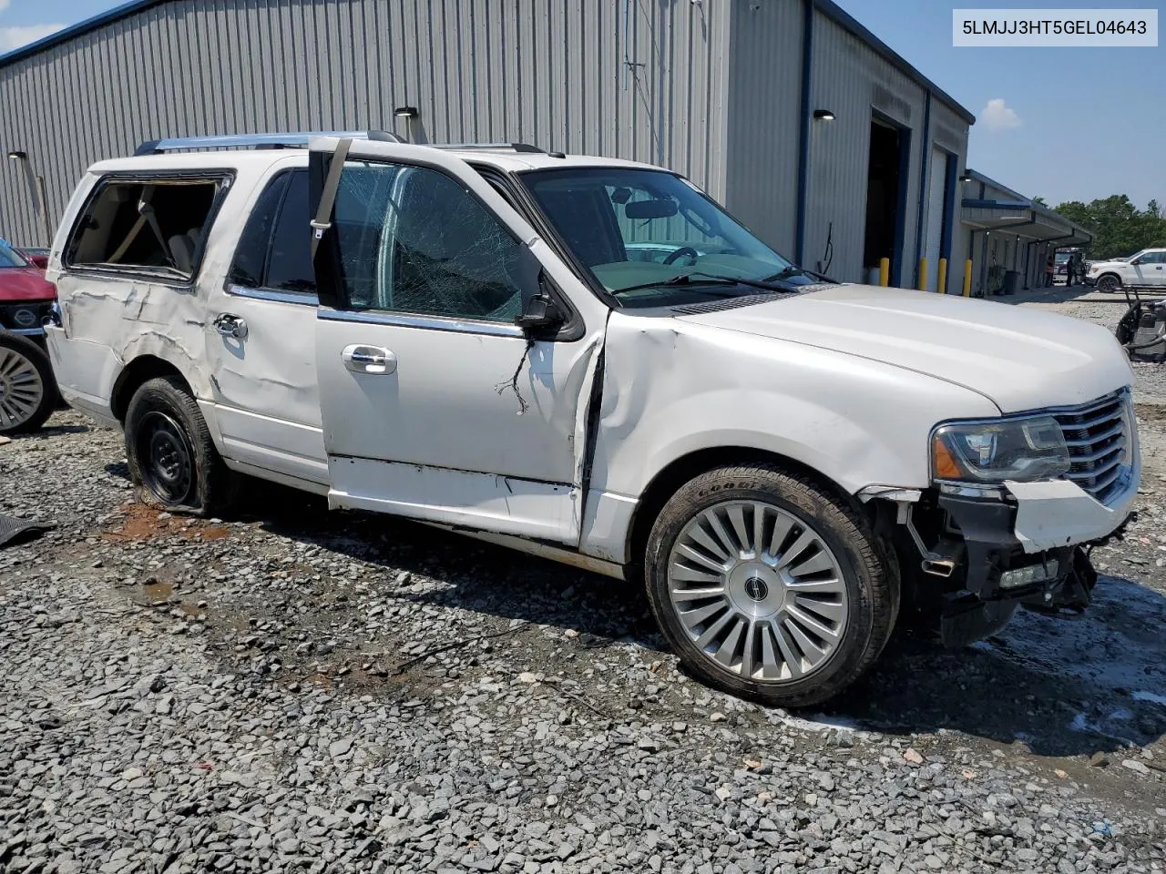 2016 Lincoln Navigator L Select VIN: 5LMJJ3HT5GEL04643 Lot: 52265864