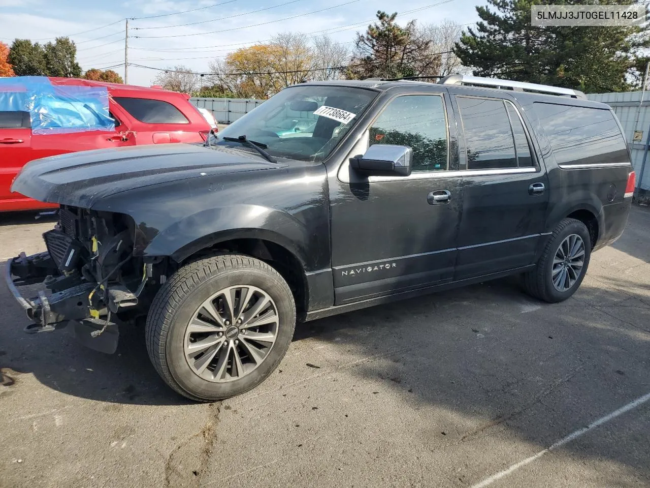 2016 Lincoln Navigator L Select VIN: 5LMJJ3JT0GEL11428 Lot: 77738664