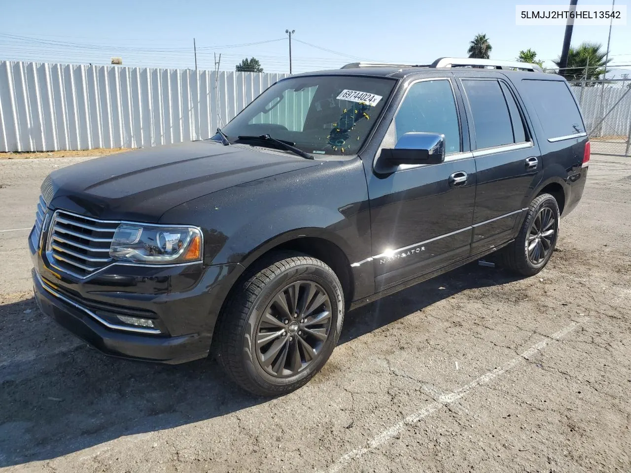 2017 Lincoln Navigator Select VIN: 5LMJJ2HT6HEL13542 Lot: 69744024