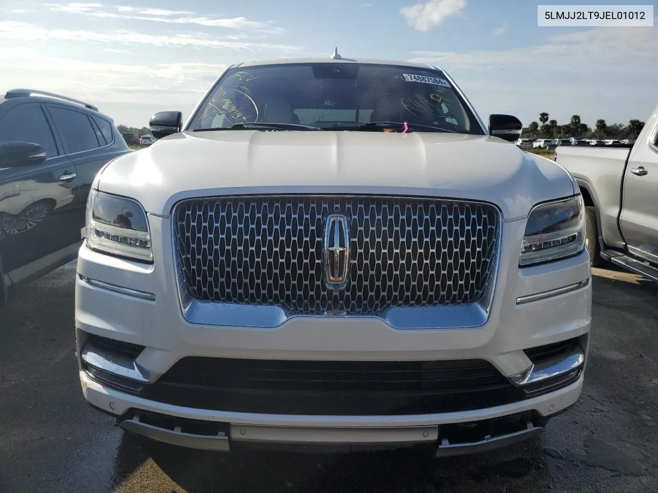 2018 Lincoln Navigator Reserve VIN: 5LMJJ2LT9JEL01012 Lot: 74887584