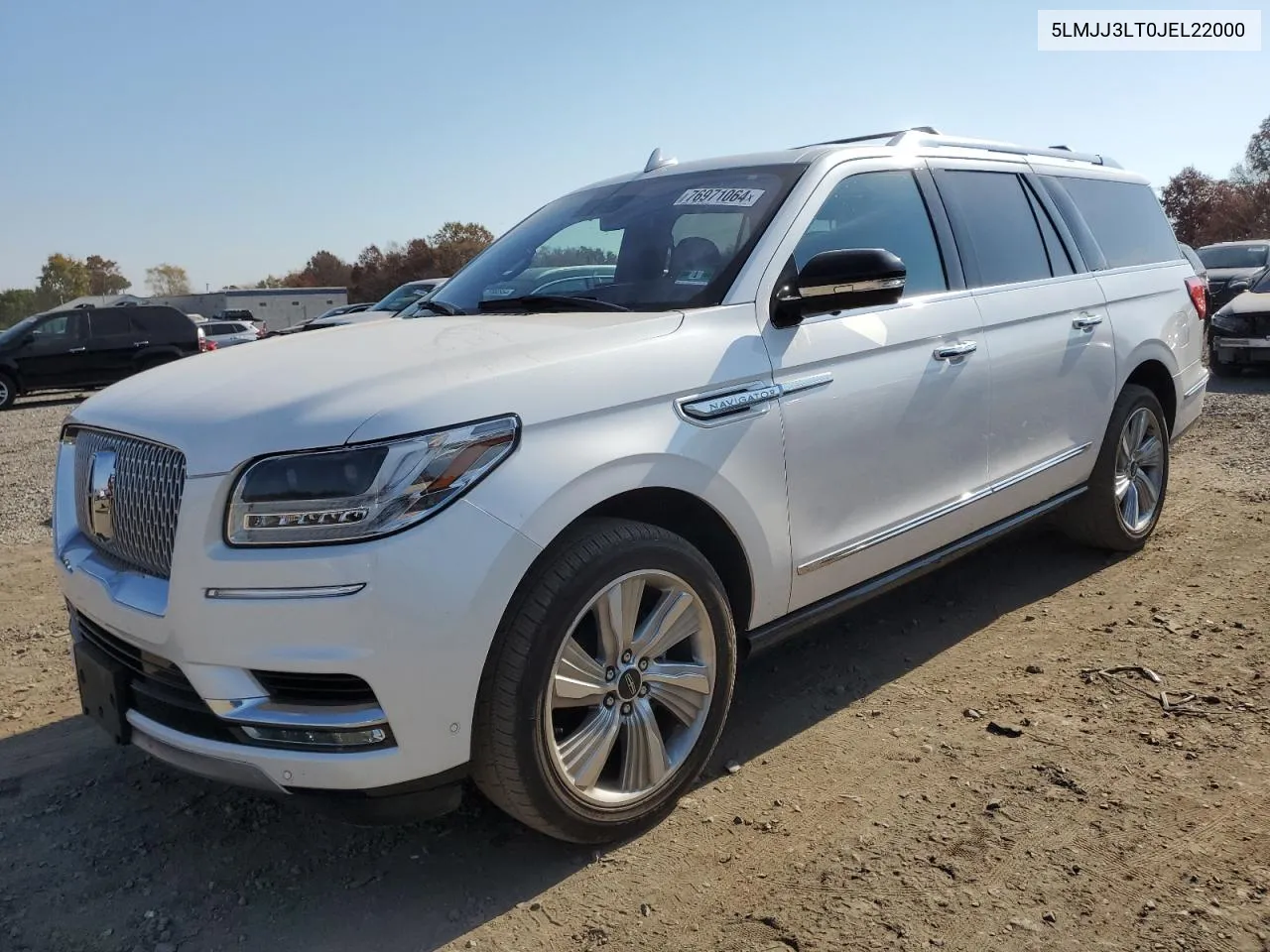 2018 Lincoln Navigator L Reserve VIN: 5LMJJ3LT0JEL22000 Lot: 76971064