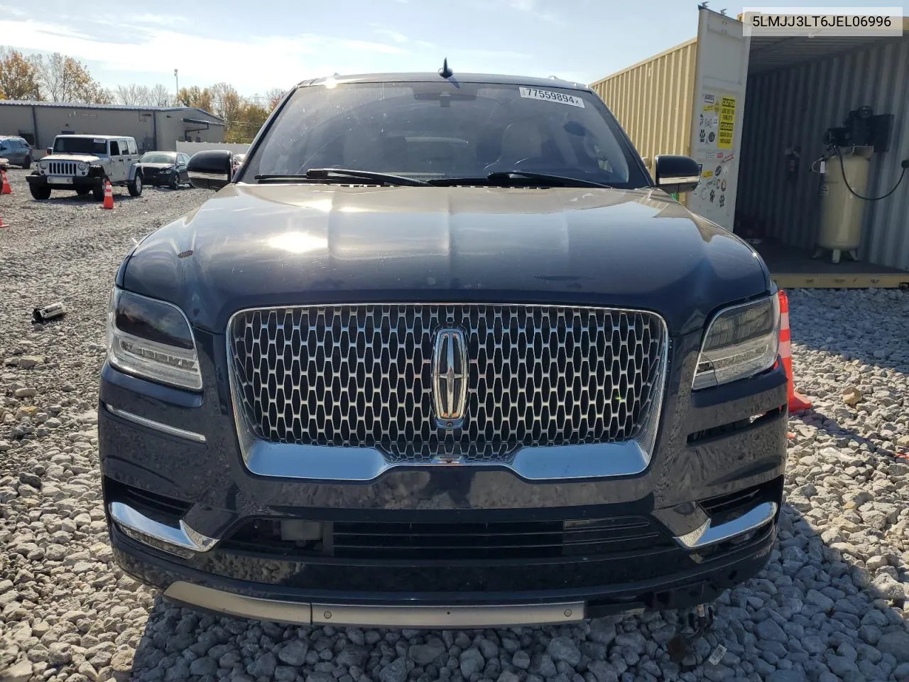 2018 Lincoln Navigator L Reserve VIN: 5LMJJ3LT6JEL06996 Lot: 77559894