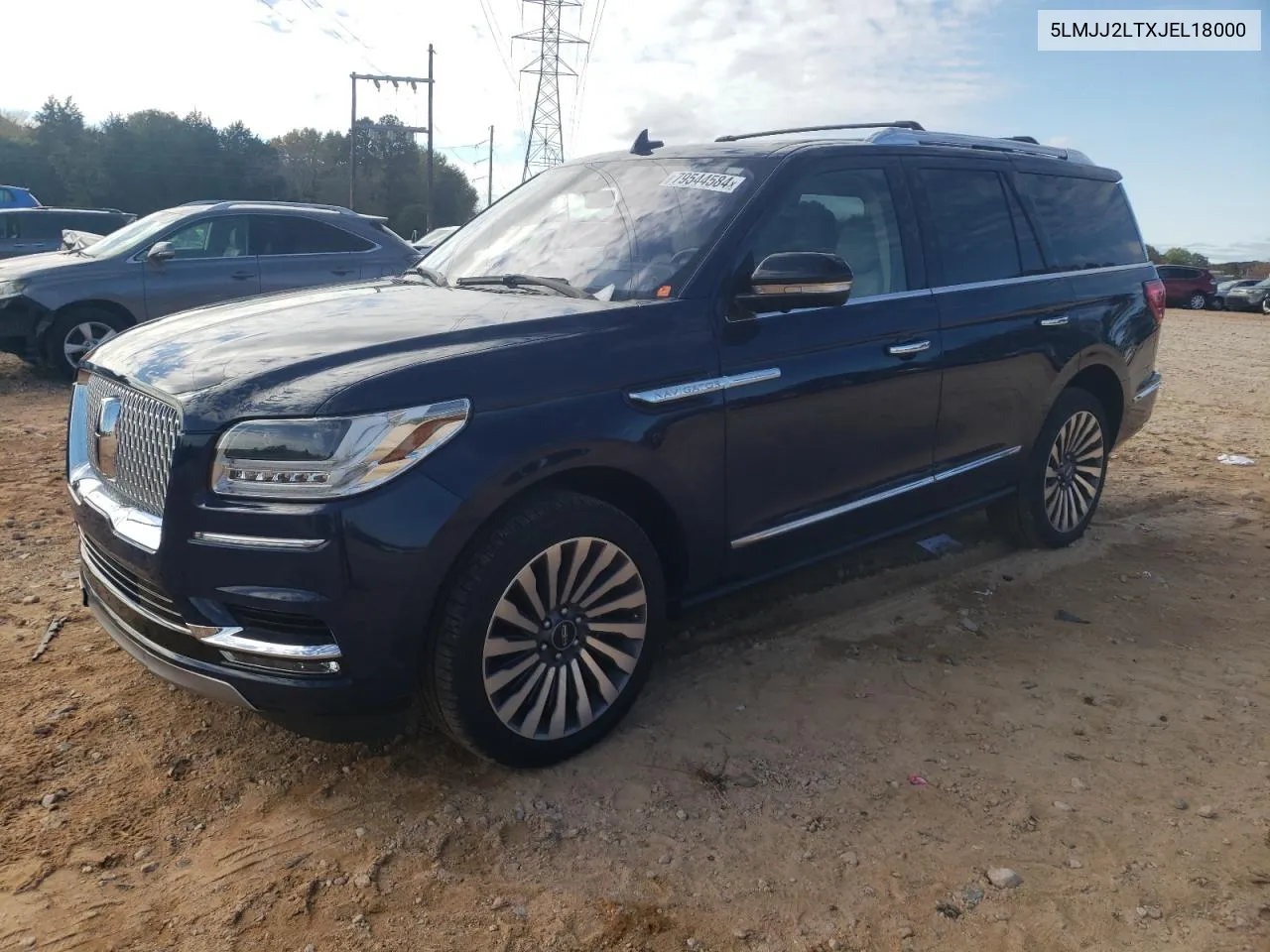 2018 Lincoln Navigator Reserve VIN: 5LMJJ2LTXJEL18000 Lot: 79544584